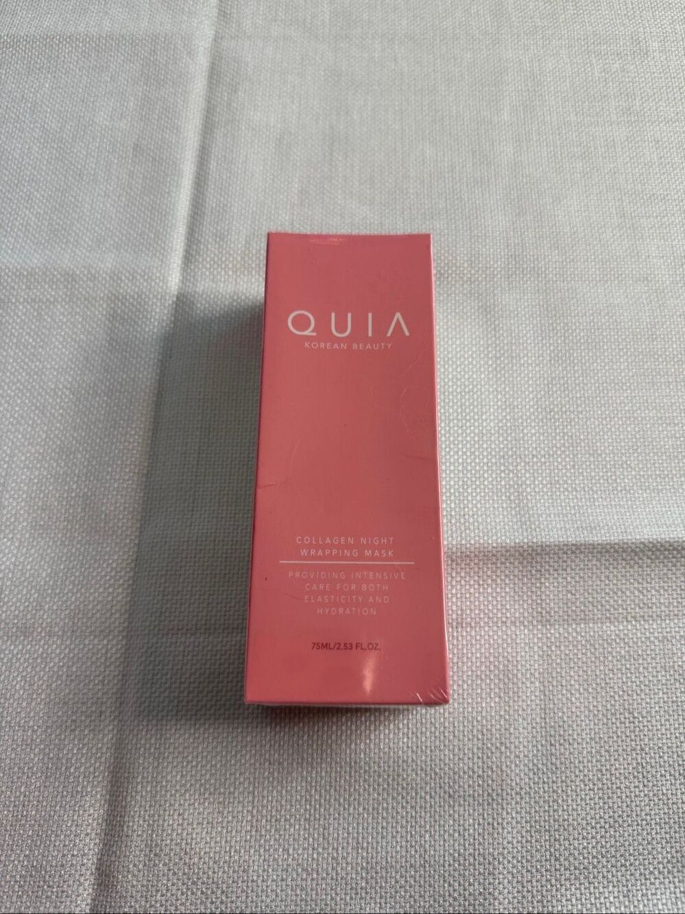 QUIA Korean Beauty - Collagen Night Wrapping Mask - 75ml - Exp: 09/20/2028
